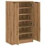 Mueble zapatero madera ingeniería roble artisian 59x35x100,5 cm de , Armarios y almacenamiento - Ref: Foro24-856994, Precio: ...