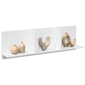 Mueble de pared madera de ingeniería blanco 100x16,5x30 cm de , Estantes y estanterías - Ref: Foro24-854859, Precio: 26,97 €,...