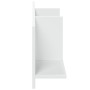Mueble de pared madera de ingeniería blanco 100x16,5x30 cm de , Estantes y estanterías - Ref: Foro24-854859, Precio: 26,97 €,...
