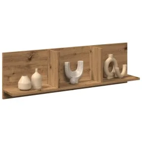 Mueble de pared madera ingeniería roble artisian 100x16,5x30 cm de , Estantes y estanterías - Ref: Foro24-854867, Precio: 31,...