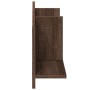 Mueble de pared madera ingeniería marrón roble 100x16,5x30 cm de , Estantes y estanterías - Ref: Foro24-854865, Precio: 32,83...