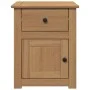 Mesita de noche Panama madera maciza de pino 46x40x57 cm de , Mesitas de noche - Ref: Foro24-4016383, Precio: 76,35 €, Descue...
