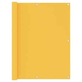 Toldo para balcón tela oxford amarillo 120x400 cm de vidaXL, Sombrillas - Ref: Foro24-135029, Precio: 18,60 €, Descuento: %