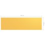 Toldo para balcón tela oxford amarillo 120x400 cm de vidaXL, Sombrillas - Ref: Foro24-135029, Precio: 18,60 €, Descuento: %