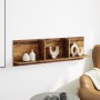 Mueble de pared madera de ingeniería envejecida 100x16,5x30 cm de , Estantes y estanterías - Ref: Foro24-854866, Precio: 32,1...