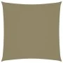 Toldo de vela cuadrado tela Oxford beige 2,5x2,5 m de vidaXL, Sombrillas - Ref: Foro24-135136, Precio: 29,12 €, Descuento: %
