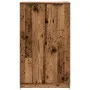 Mueble zapatero madera de ingeniería envejecida 59x35x100,5 cm de , Armarios y almacenamiento - Ref: Foro24-856993, Precio: 1...