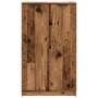 Mueble zapatero madera de ingeniería envejecida 59x35x100,5 cm de , Armarios y almacenamiento - Ref: Foro24-856993, Precio: 1...