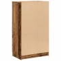 Mueble zapatero madera de ingeniería envejecida 59x35x100,5 cm de , Armarios y almacenamiento - Ref: Foro24-856993, Precio: 1...