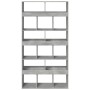 Estantería madera de ingeniería gris hormigón 100x33x187,5 cm de , Librerías y estanterías - Ref: Foro24-3309378, Precio: 150...