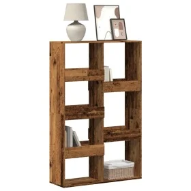 Estantería de madera de ingeniería envejecida 100x33x155,5 cm de , Librerías y estanterías - Ref: Foro24-3309400, Precio: 106...