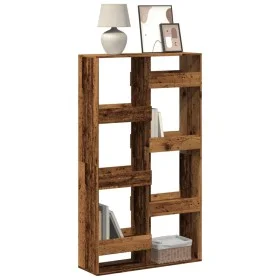 Estantería de madera de ingeniería envejecida 100x33x175 cm de , Librerías y estanterías - Ref: Foro24-3309409, Precio: 110,3...