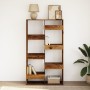 Estantería de madera de ingeniería envejecida 100x33x175 cm de , Librerías y estanterías - Ref: Foro24-3309409, Precio: 113,5...
