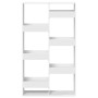 Estantería de madera de ingeniería blanca 100x33x175 cm de , Librerías y estanterías - Ref: Foro24-3309402, Precio: 108,62 €,...