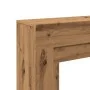 Borde de chimenea madera ingeniería roble artisan 100x30x87,5cm de , Accesorios para hornos de leña y chimeneas - Ref: Foro24...