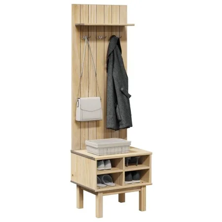 Mueble de recibidor OTTA madera maciza de pino 50x40x160 cm de , Armarios roperos - Ref: Foro24-4013463, Precio: 97,74 €, Des...