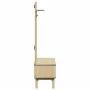 Mueble de recibidor OTTA madera maciza de pino 50x40x160 cm de , Armarios roperos - Ref: Foro24-4013463, Precio: 97,74 €, Des...