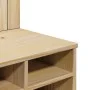 Mueble de recibidor OTTA madera maciza de pino 50x40x160 cm de , Armarios roperos - Ref: Foro24-4013463, Precio: 97,74 €, Des...