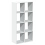 Librería divisora madera ingeniería blanco 69,5x29x137,5 cm de , Librerías y estanterías - Ref: Foro24-858021, Precio: 75,87 ...