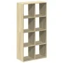 Librería divisor madera ingeniería roble Sonoma 69,5x29x137,5cm de , Librerías y estanterías - Ref: Foro24-858023, Precio: 72...