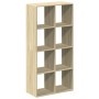 Librería divisor madera ingeniería roble Sonoma 69,5x29x137,5cm de , Librerías y estanterías - Ref: Foro24-858023, Precio: 73...