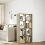 Librería divisor madera ingeniería roble Sonoma 69,5x29x137,5cm de , Librerías y estanterías - Ref: Foro24-858023, Precio: 72...