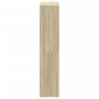Librería divisor madera ingeniería roble Sonoma 69,5x29x137,5cm de , Librerías y estanterías - Ref: Foro24-858023, Precio: 73...