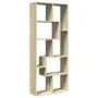 Librería divisora madera ingeniería roble Sonoma 67x25x161,5 cm de , Librerías y estanterías - Ref: Foro24-858077, Precio: 80...