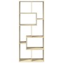 Librería divisora madera ingeniería roble Sonoma 67x25x161,5 cm de , Librerías y estanterías - Ref: Foro24-858077, Precio: 82...