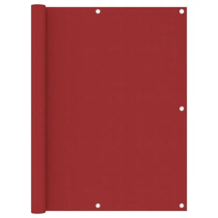 Toldo para balcón de tela oxford rojo 120x600 cm de vidaXL, Sombrillas - Ref: Foro24-135043, Precio: 28,31 €, Descuento: %