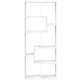 Librería divisora madera ingeniería blanca 67x25x161,5 cm de , Librerías y estanterías - Ref: Foro24-858075, Precio: 73,48 €,...