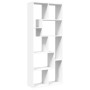 Librería divisora madera ingeniería blanca 67x25x161,5 cm de , Librerías y estanterías - Ref: Foro24-858075, Precio: 73,48 €,...
