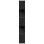 Librería divisora 5 niveles madera ingeniería negra 70x24x161cm de , Librerías y estanterías - Ref: Foro24-858094, Precio: 66...