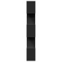 Librería divisora 5 niveles madera ingeniería negra 70x24x161cm de , Librerías y estanterías - Ref: Foro24-858094, Precio: 70...