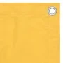 Toldo para balcón de tela oxford amarillo 120x600 cm de vidaXL, Sombrillas - Ref: Foro24-135031, Precio: 24,19 €, Descuento: %