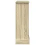 Borde de chimenea madera ingeniería roble Sonoma 90x30x90 cm de , Accesorios para hornos de leña y chimeneas - Ref: Foro24-85...