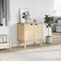 Mueble de recibidor OTTA madera maciza de pino 75x40x75 cm de , Taquillas y armarios de almacenamiento - Ref: Foro24-4013461,...