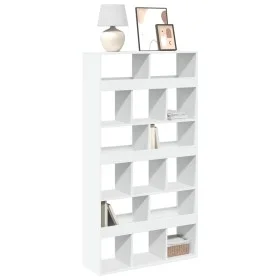 Estantería de madera de ingeniería blanca 100x33x187,5 cm by , Bookcases and shelves - Ref: Foro24-3309375, Price: 180,31 €, ...