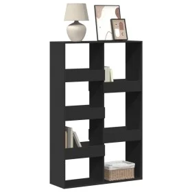 Estantería de madera de ingeniería negra 100x33x155,5 cm de , Librerías y estanterías - Ref: Foro24-3309394, Precio: 109,48 €...