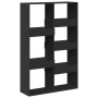 Estantería de madera de ingeniería negra 100x33x155,5 cm de , Librerías y estanterías - Ref: Foro24-3309394, Precio: 110,78 €...
