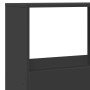 Estantería de madera de ingeniería negra 100x33x155,5 cm de , Librerías y estanterías - Ref: Foro24-3309394, Precio: 110,78 €...