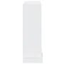 Borde de chimenea madera ingeniería blanco 100x30x87,5 cm de , Accesorios para hornos de leña y chimeneas - Ref: Foro24-85456...