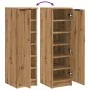 Mueble zapatero madera ingeniería roble artisan 29,5x35x100,5cm de , Armarios y almacenamiento - Ref: Foro24-856992, Precio: ...