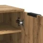 Mueble zapatero madera ingeniería roble artisan 29,5x35x100,5cm de , Armarios y almacenamiento - Ref: Foro24-856992, Precio: ...