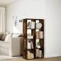 Librería divisora madera roble ahumado 69,5x29x137,5cm de , Librerías y estanterías - Ref: Foro24-858025, Precio: 72,71 €, De...