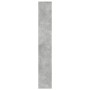 Librería divisora madera ingeniería gris hormigón 67x25x161,5cm de , Librerías y estanterías - Ref: Foro24-858078, Precio: 75...