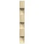 Librería divisora 6 niveles madera roble Sonoma 70x24x193 cm de , Librerías y estanterías - Ref: Foro24-858086, Precio: 76,16...