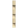 Librería divisora 6 niveles madera roble Sonoma 70x24x193 cm de , Librerías y estanterías - Ref: Foro24-858086, Precio: 79,56...