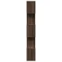 Librería divisora 5 niveles madera marrón roble 70x24x161 cm by , Bookcases and shelves - Ref: Foro24-858099, Price: 67,29 €,...