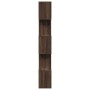Librería divisora 5 niveles madera marrón roble 70x24x161 cm de , Librerías y estanterías - Ref: Foro24-858099, Precio: 67,18...